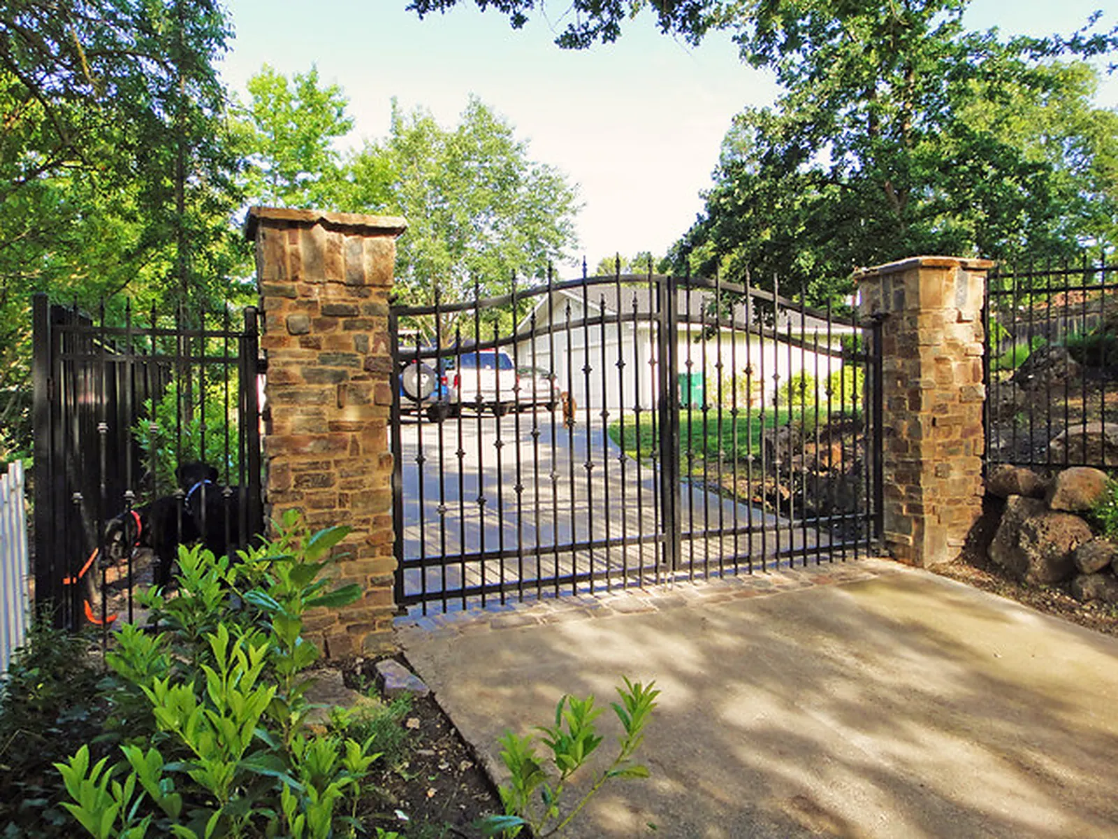 Aluminum & Security Fence project by Excalibur Fence and Iron Works